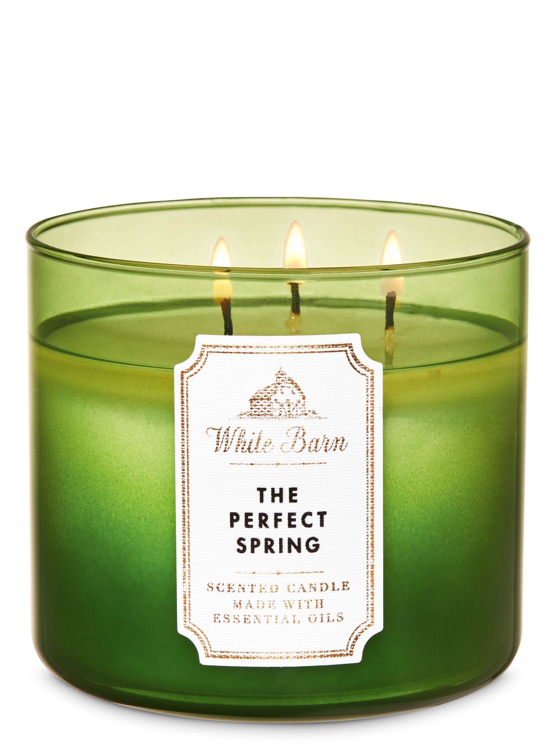 White Barn The Perfect Spring 3-Wick Candle - Bath And Body Works