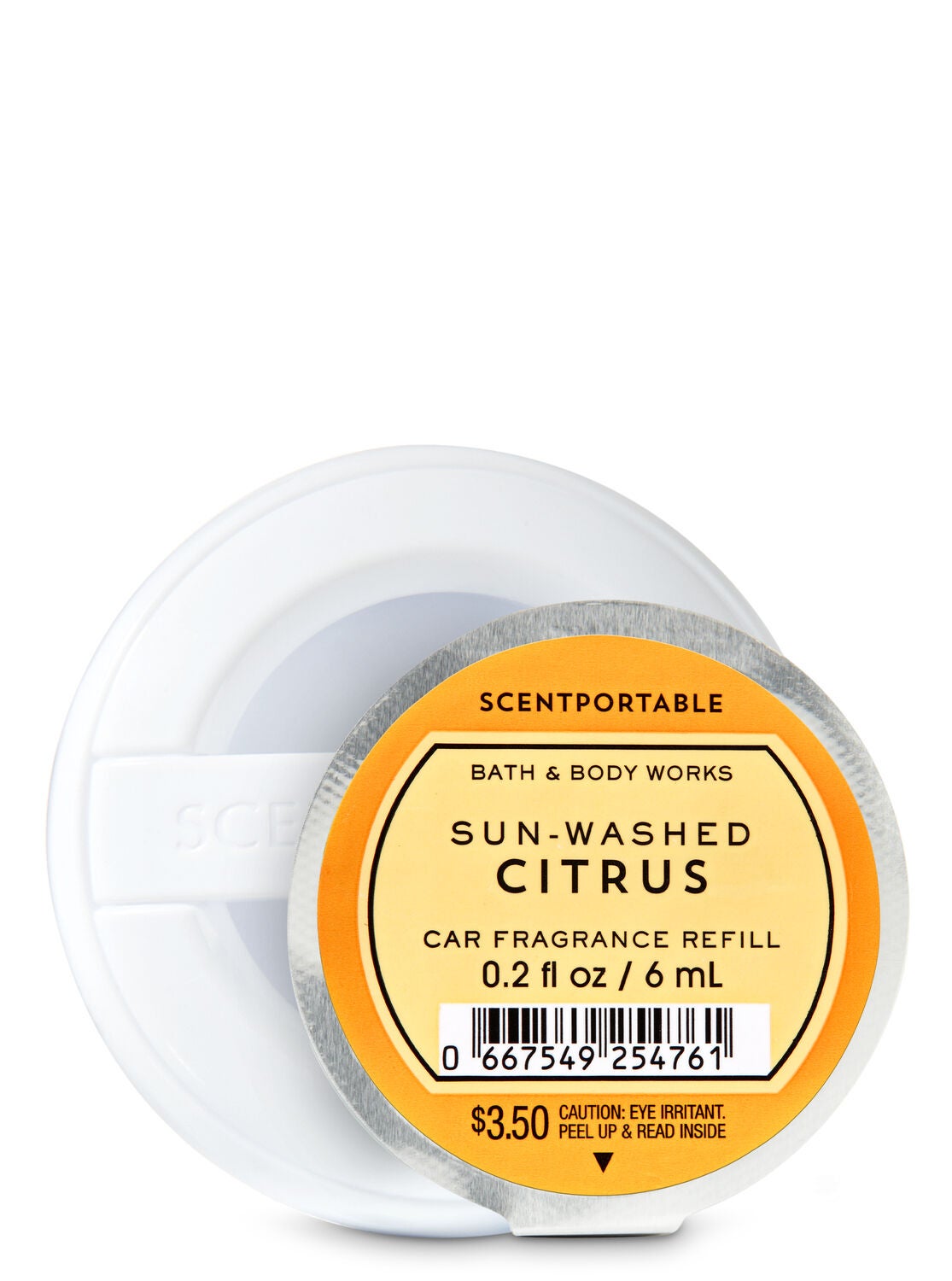Sun-Washed Citrus Car Fragrance Refill - Bath And Body Works