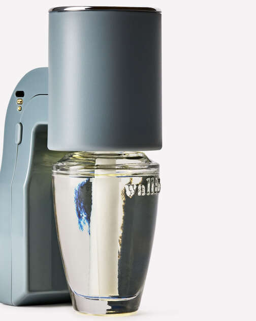 Light Blue Cylinder Scent Control™ Nightlight Wallflowers Fragrance Plug