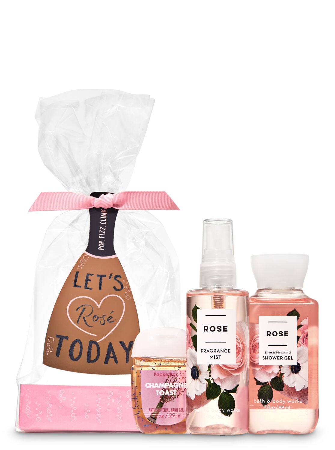 Rose Let's Rosé Today Mini Gift Set - Bath And Body Works