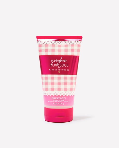Gingham Gorgeous Foaming Sugar Body Scrub