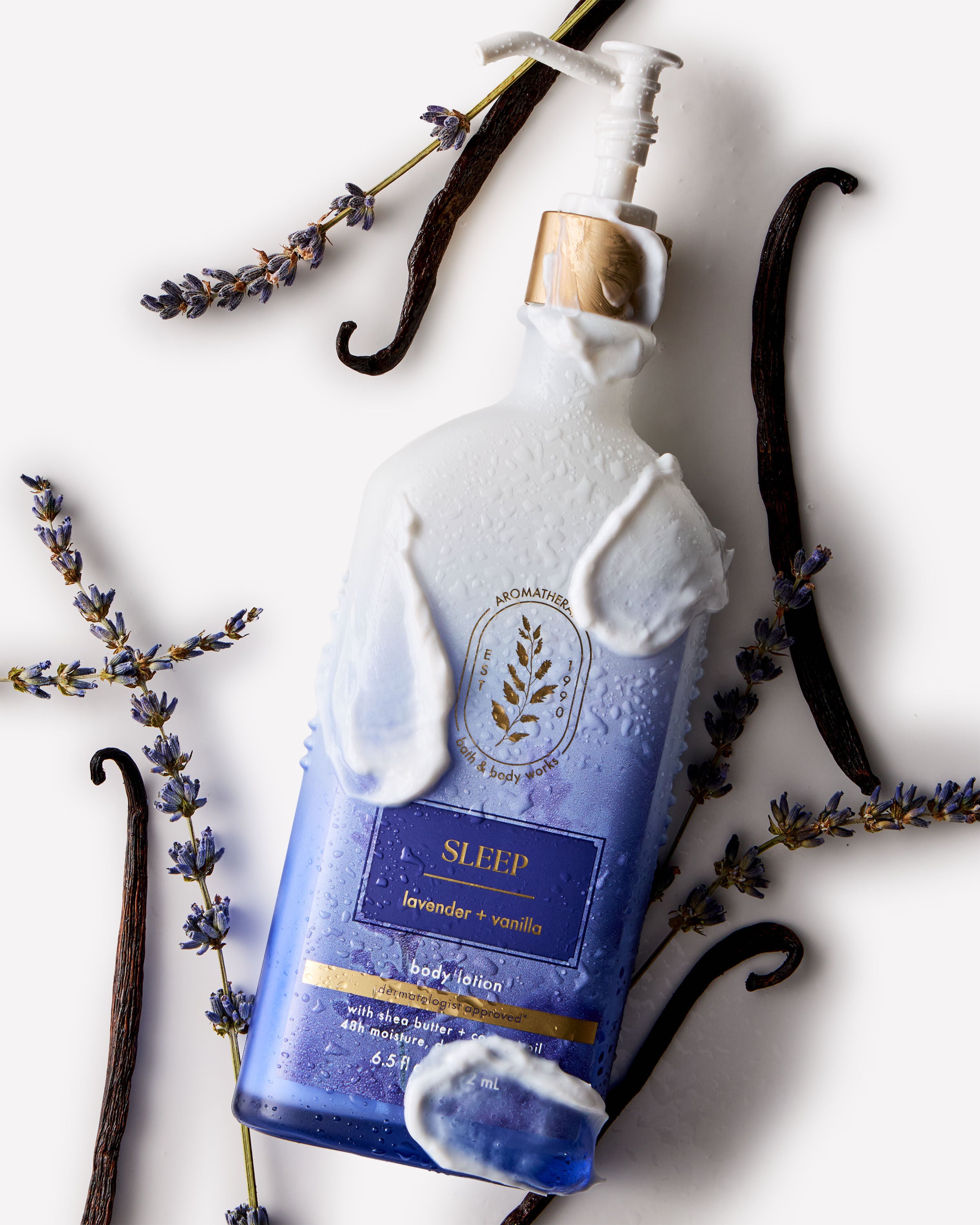 バスアンドボディワークス　スリープ　ラベンダーバニラ Lavender Vanilla Body Lotion | Bath & Body Works