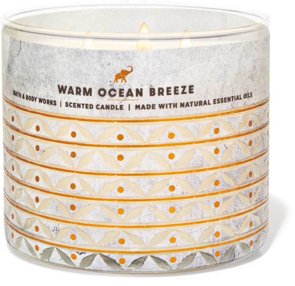 Warm Ocean Breeze 3-Wick Candle