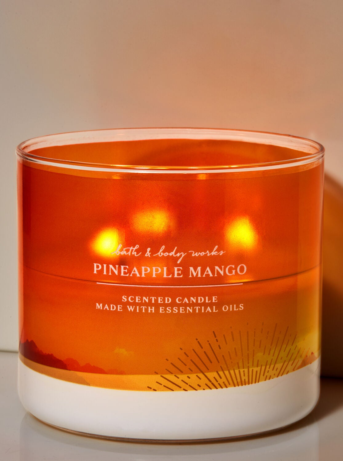 pineapple mango bath and body works candle