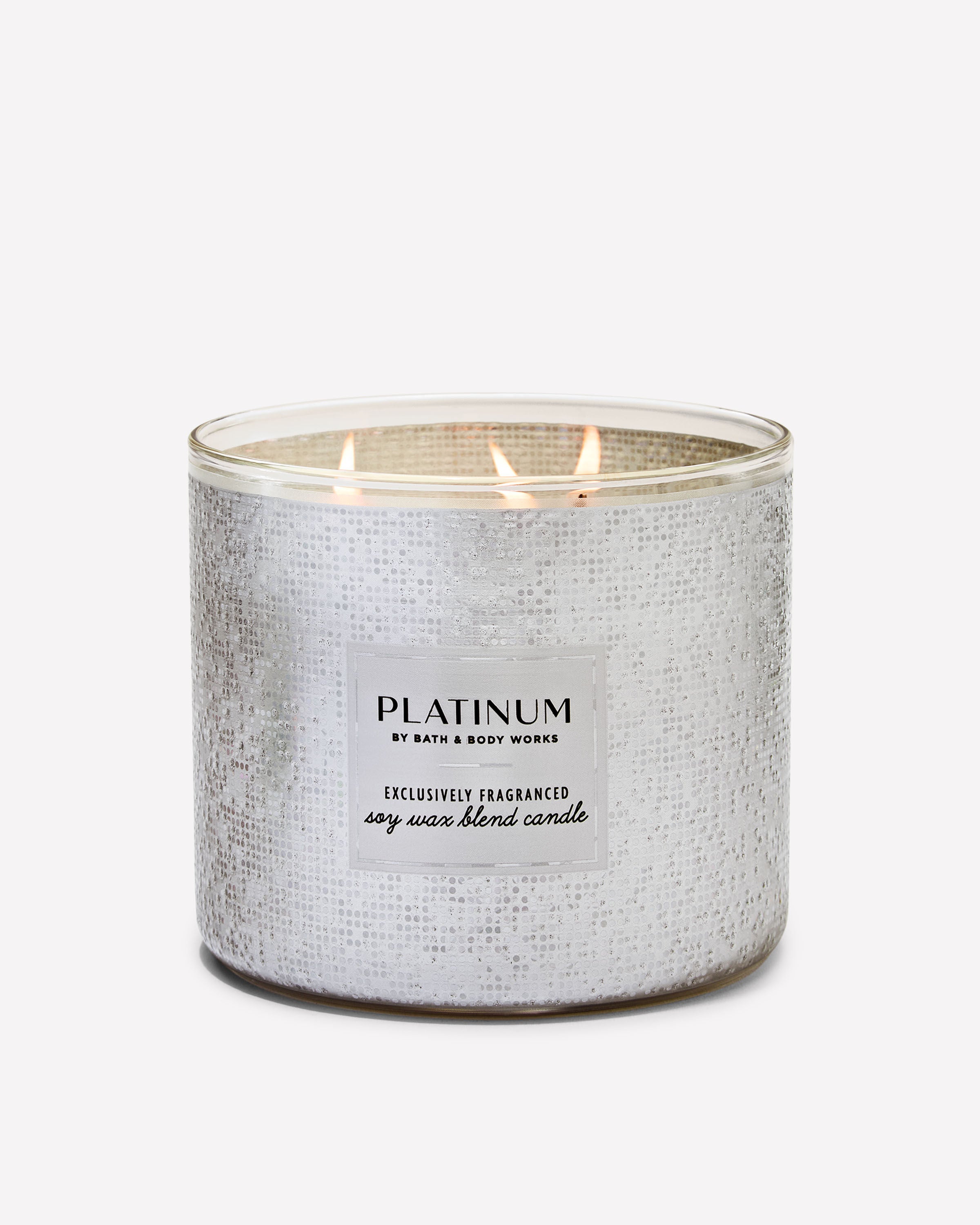 Platinum 3-Wick Candle | Bath & Body Works