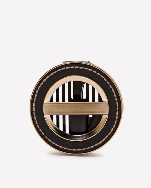 Leather Stitched Car Fragrance Holder