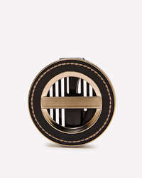 Leather Stitched Car Fragrance Holder