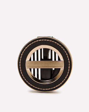 Leather Stitched Car Fragrance Holder