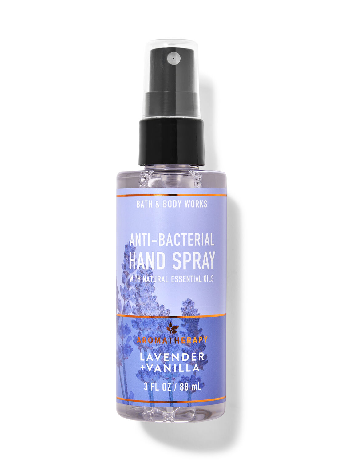 Hand Sanitizer Spray w/ Organic Lavender Essential Oil