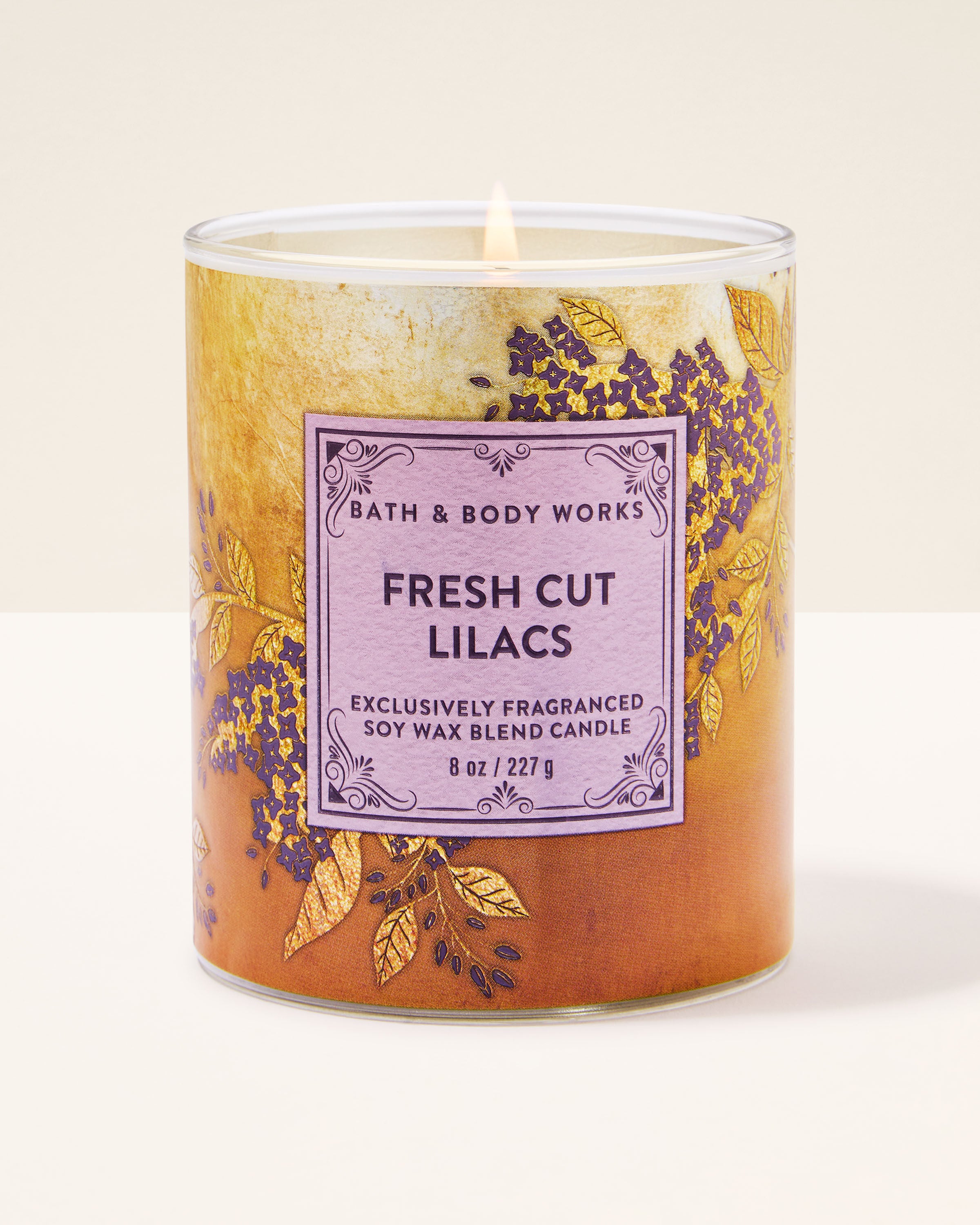 Fresh Cut Lilacs Single Wick Candle | Bath & Body Works