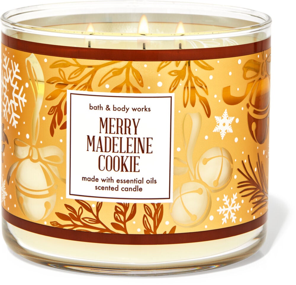 3 Wick Scented Candles Bath Body Works