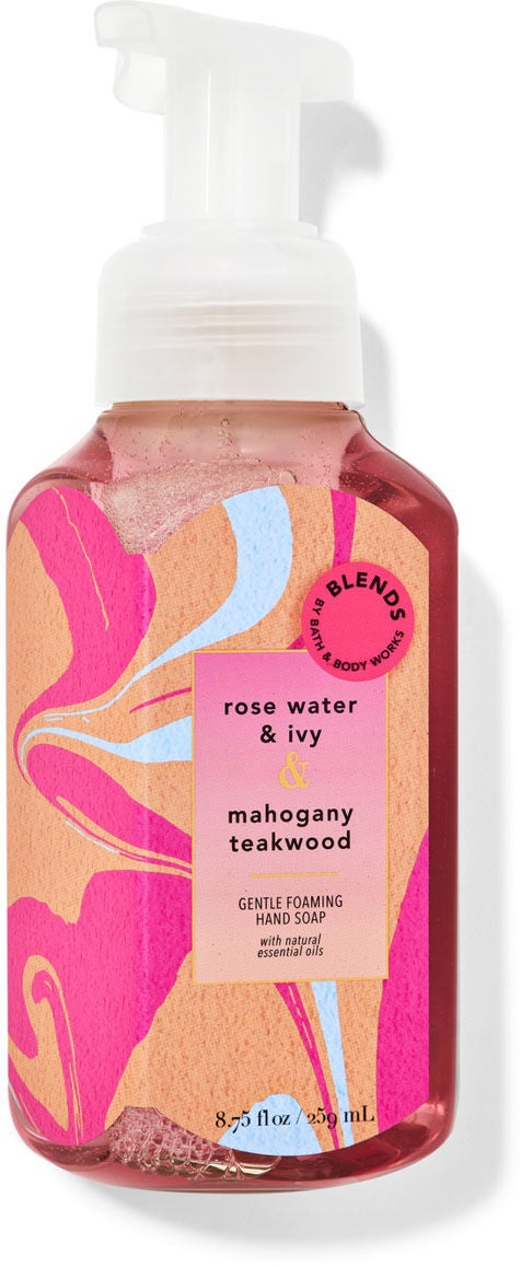 Rose Water &amp;amp; Ivy &amp;amp; Mahogany Teakwood Gentle Foaming Hand Soap