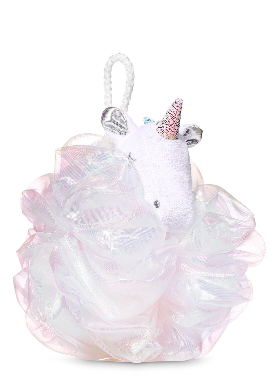 White Unicorn Loofah Bath Body Works