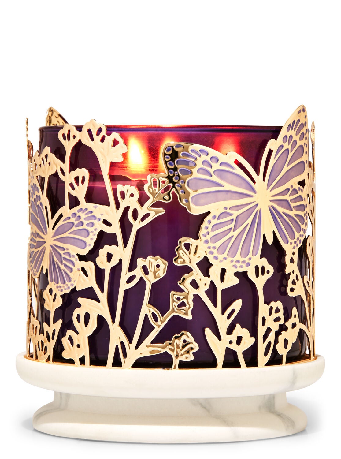 Details about   Bath & Body Works Gold Green Butterflies Gentle Foaming Soap Holder Butterfly 