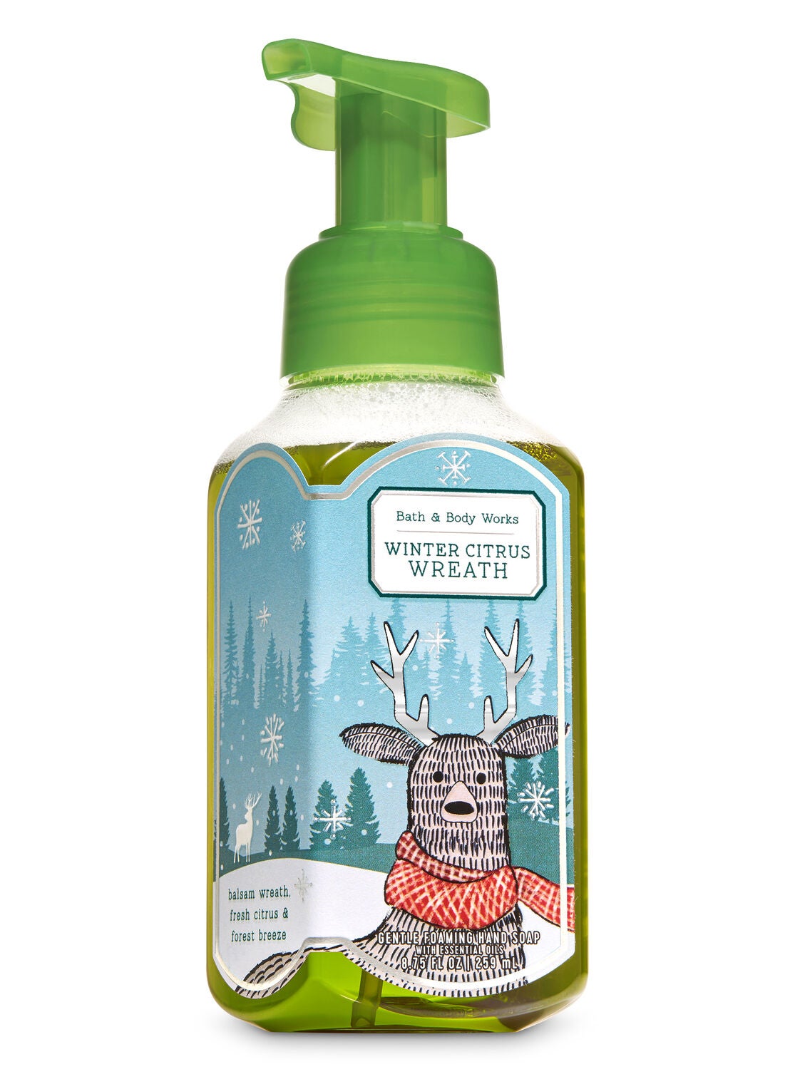 Winter Citrus Wreath Gentle Foaming Hand Soap - Bath And Body Works