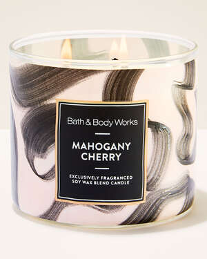 Mahogany Cherry 3-Wick Candle
