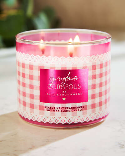 Gingham Gorgeous 3-Wick Candle