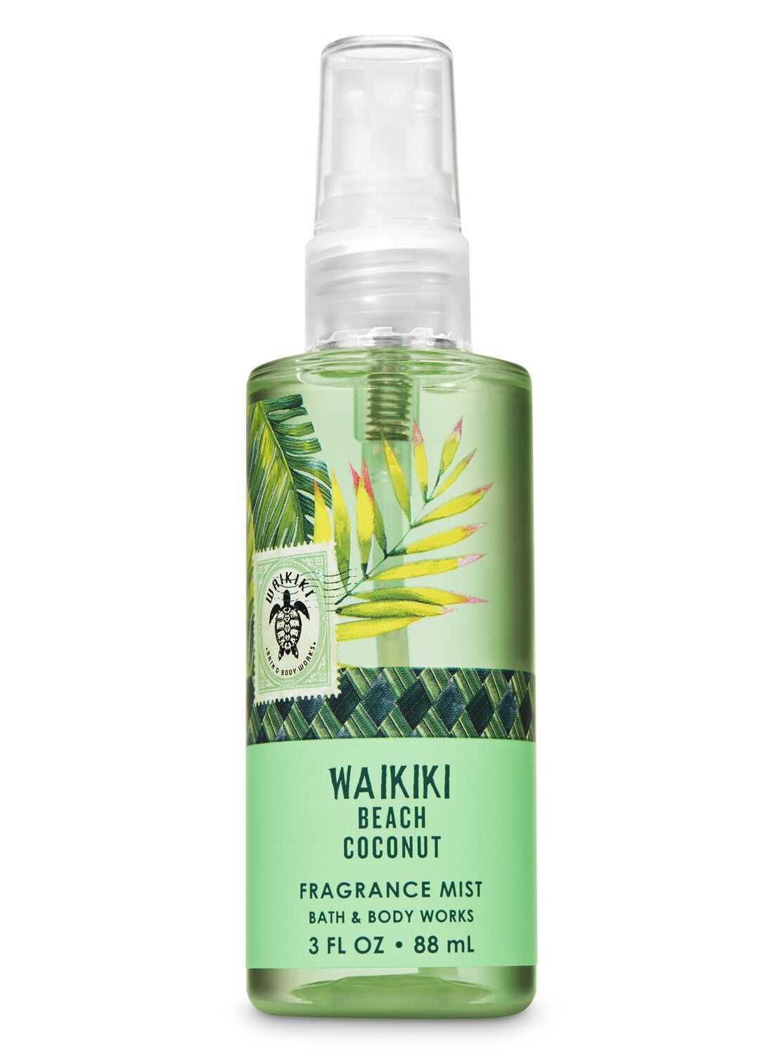 Signature Collection Waikiki Beach Coconut Travel Size Fine Fragrance Mist - Bath And Body Works