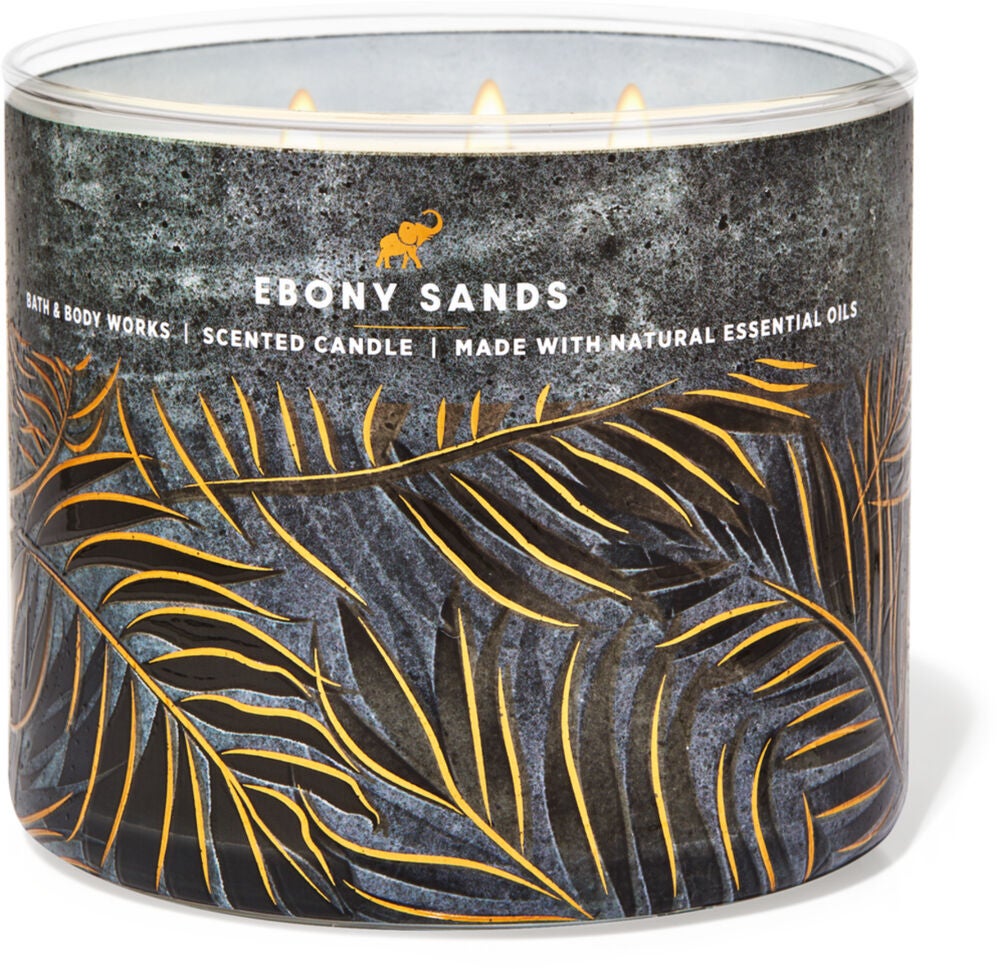 Ebony Sands 3-Wick Candle