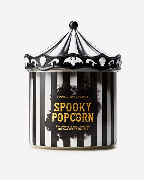 Spooky Popcorn 3-Wick Candle