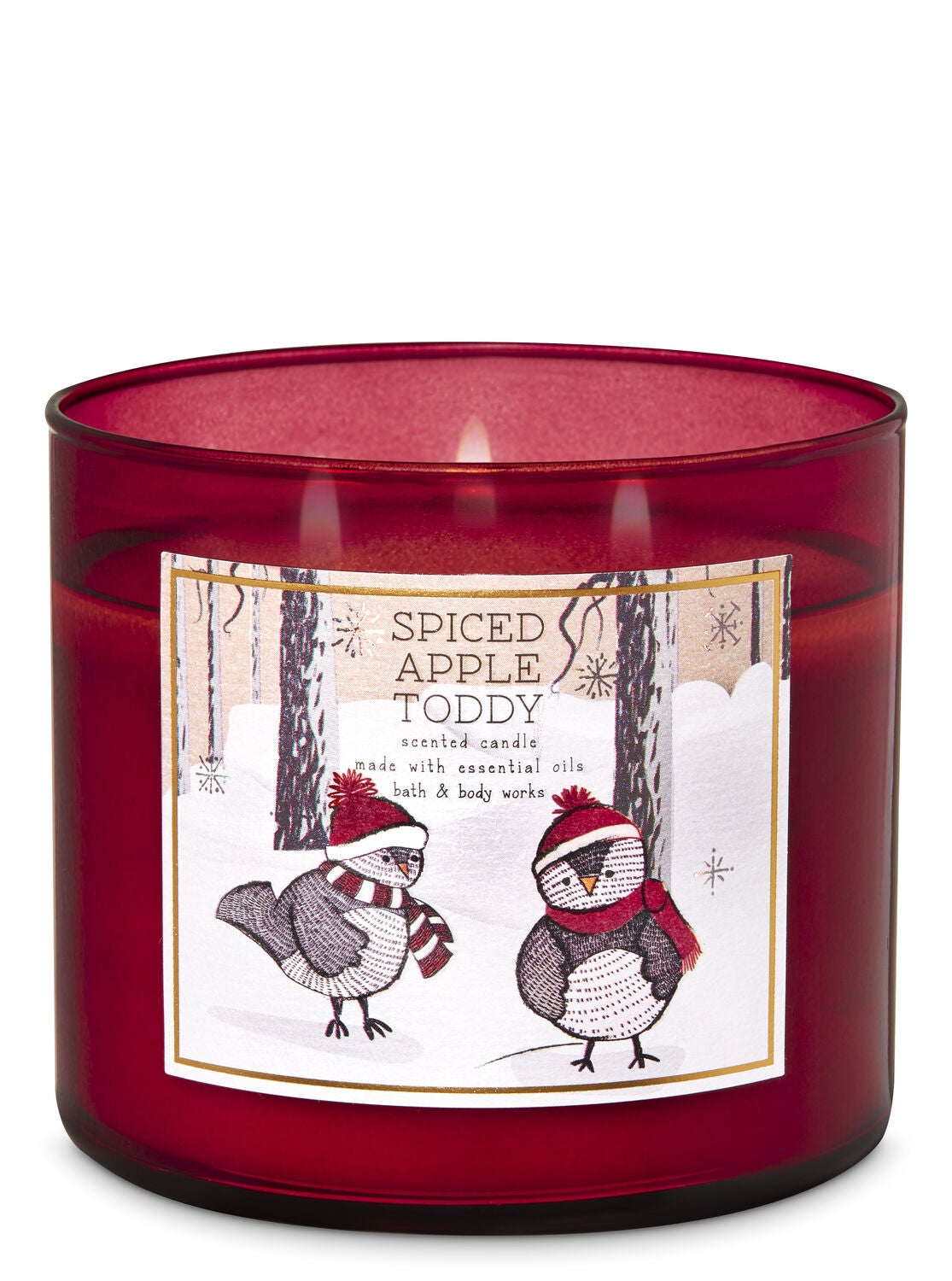 Spiced Apple Toddy 3 Wick Candle Bath Body Works