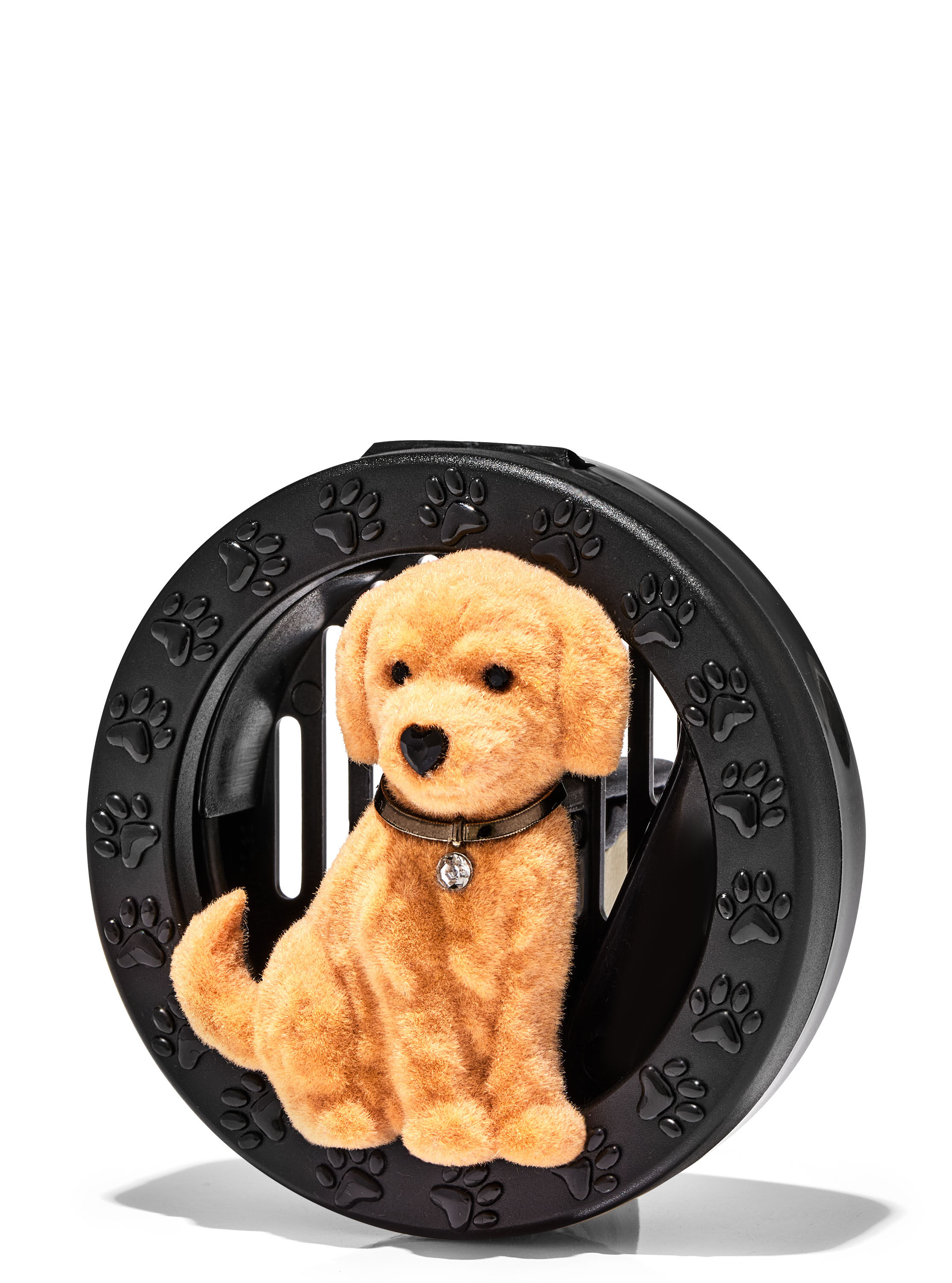 Dog With Collar Vent Clip Car Fragrance Holder