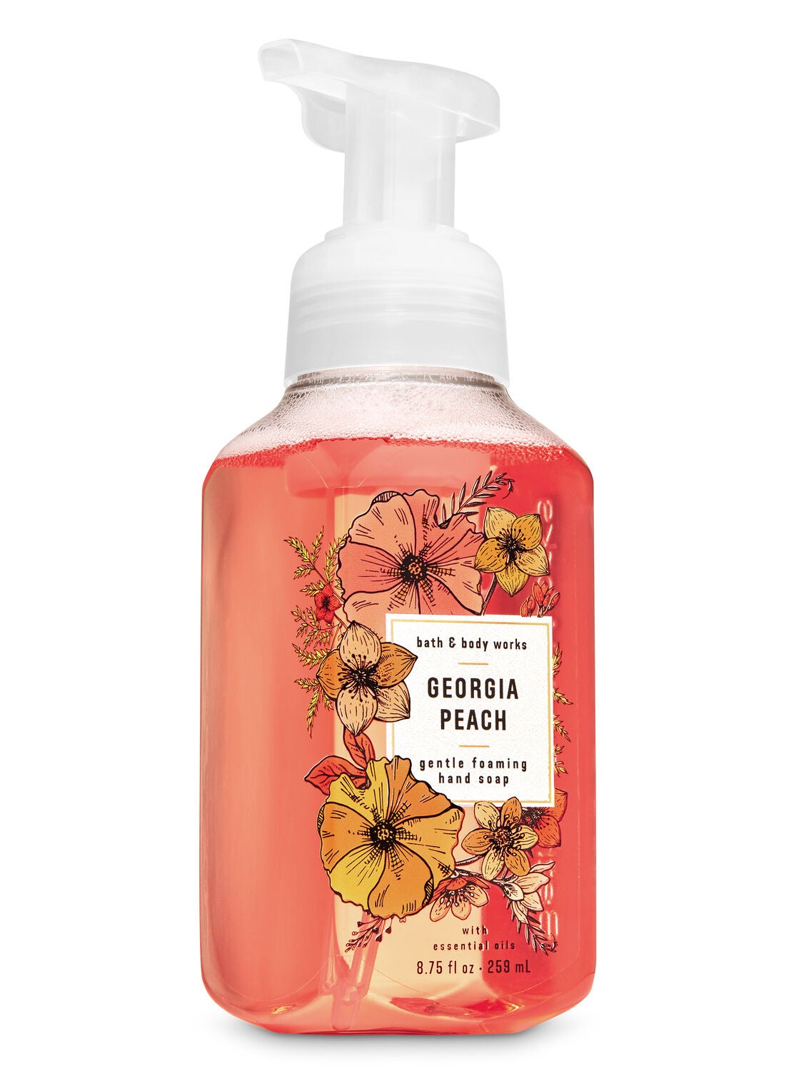 Georgia Peach Gentle Foaming Hand Soap - Bath And Body Works