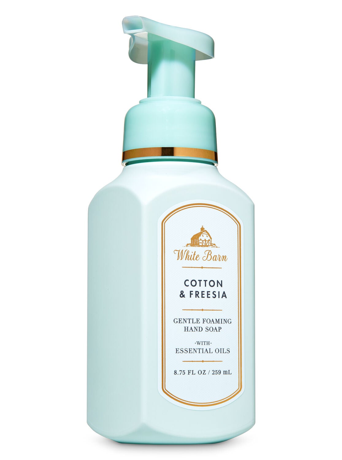 White Barn Cotton & Freesia Gentle Foaming Hand Soap - Bath And Body Works