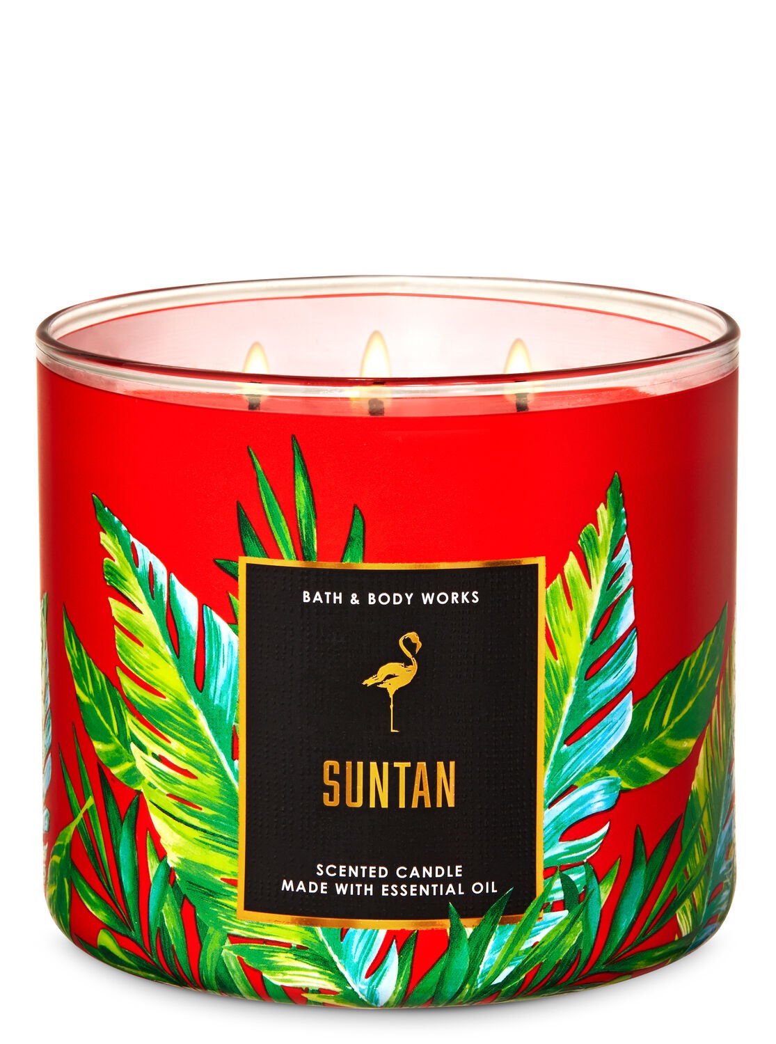 Suntan 3-Wick Candle - Bath And Body Works