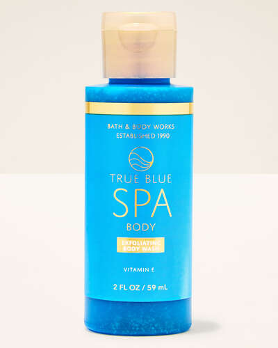 True Blue Spa Travel Size Exfoliating Body Wash