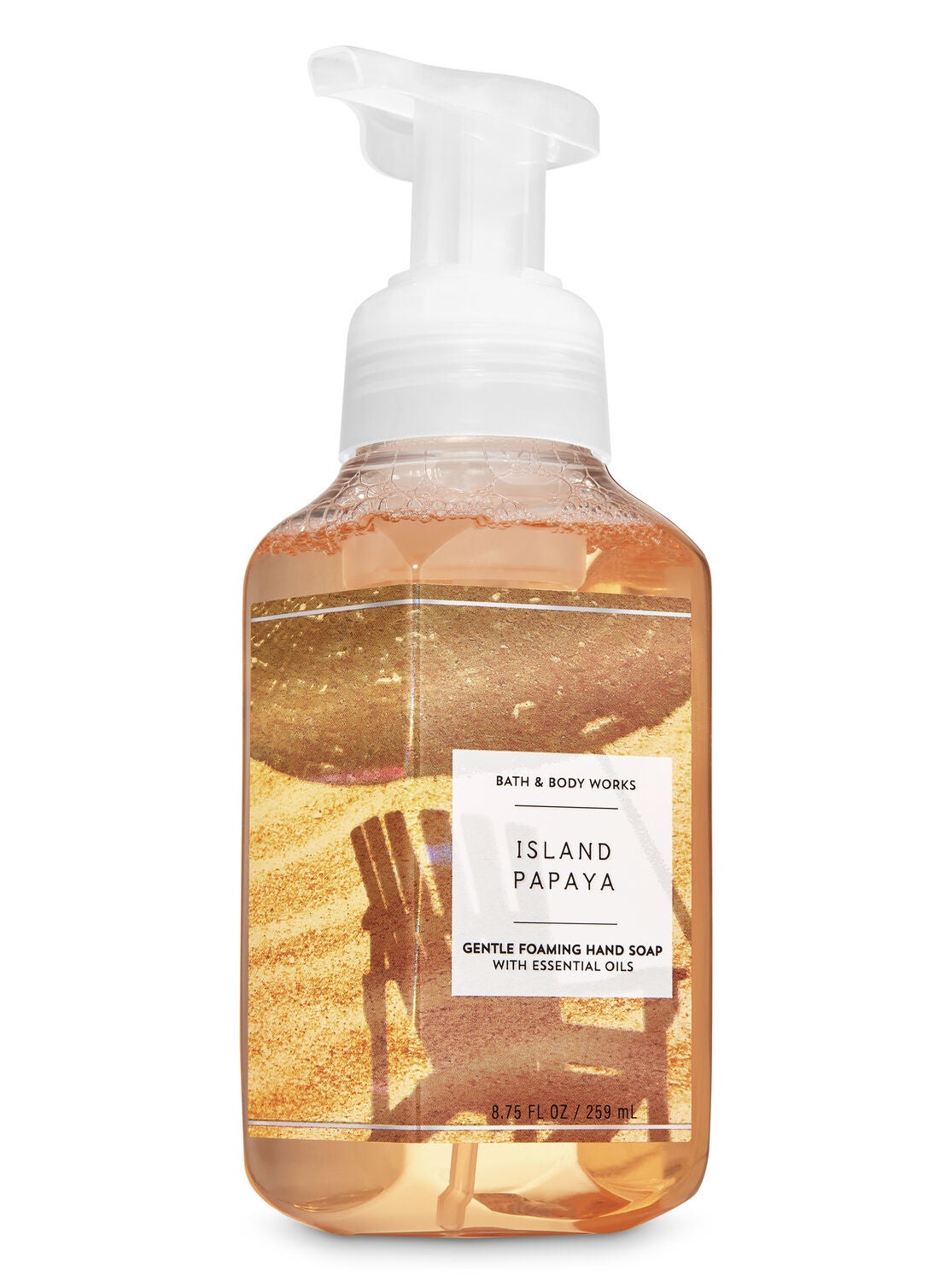 Island Papaya Gentle Foaming Hand Soap - Bath And Body Works