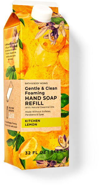 Kitchen Lemon Gentle &amp;amp; Clean Foaming Hand Soap Refill