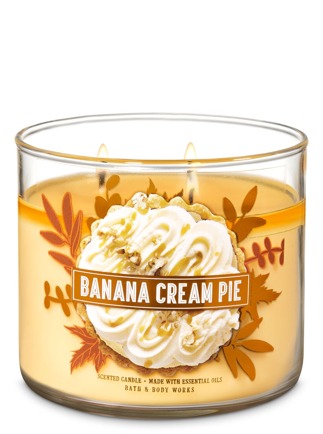 Banana Cream Pie 3-wick candle