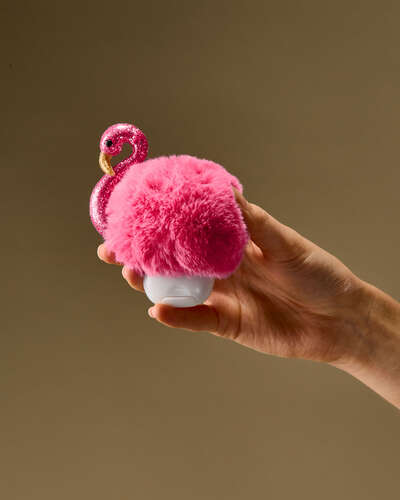 Flamingo Pom PocketBac Holder