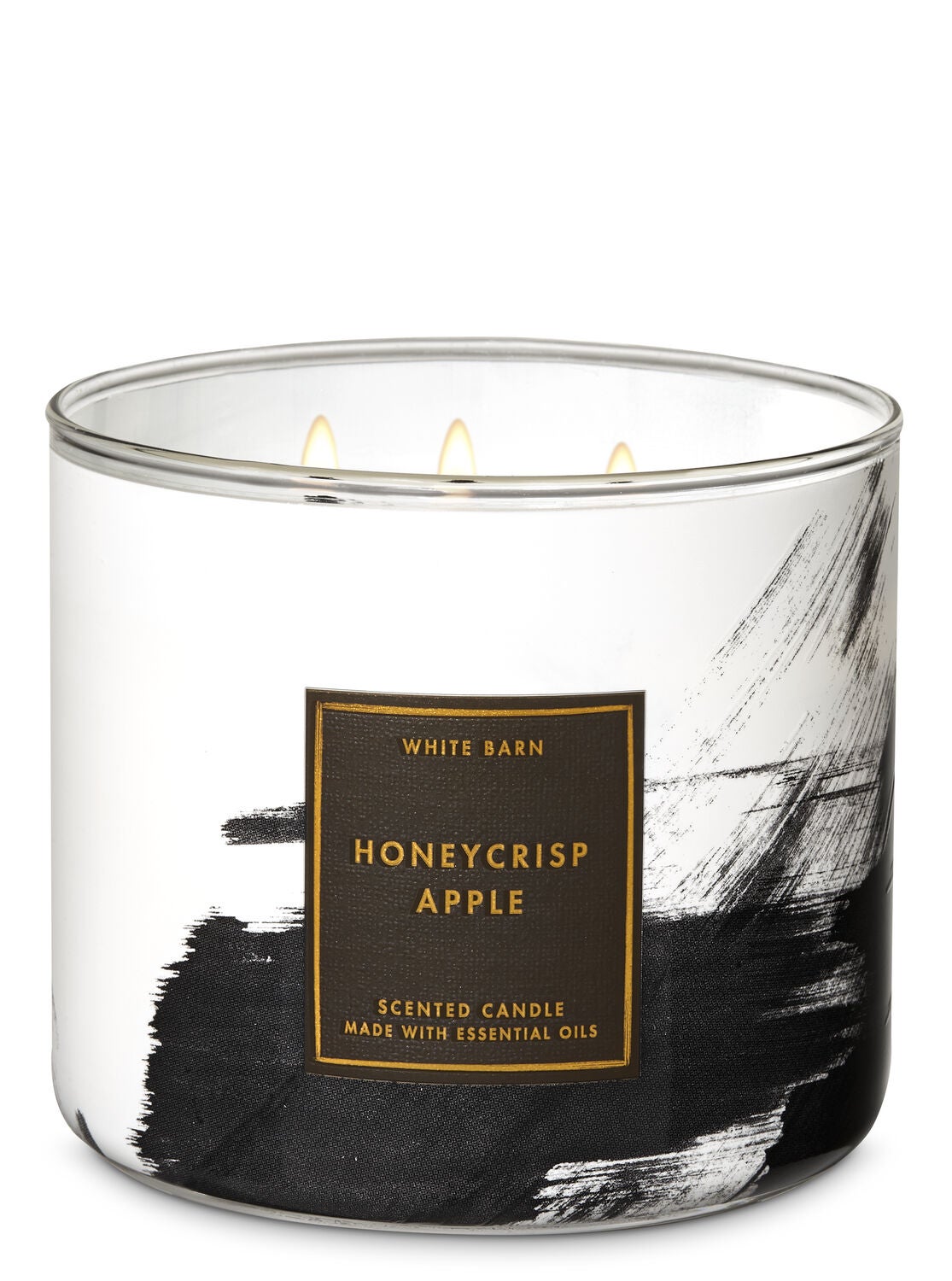 White Barn Honeycrisp Apple 3-Wick Candle - Bath And Body Works
