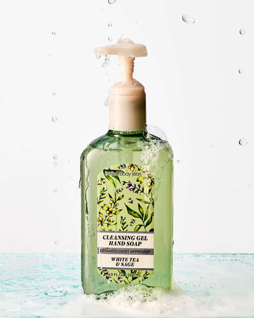 White Tea & Sage Cleansing Gel Hand Soap