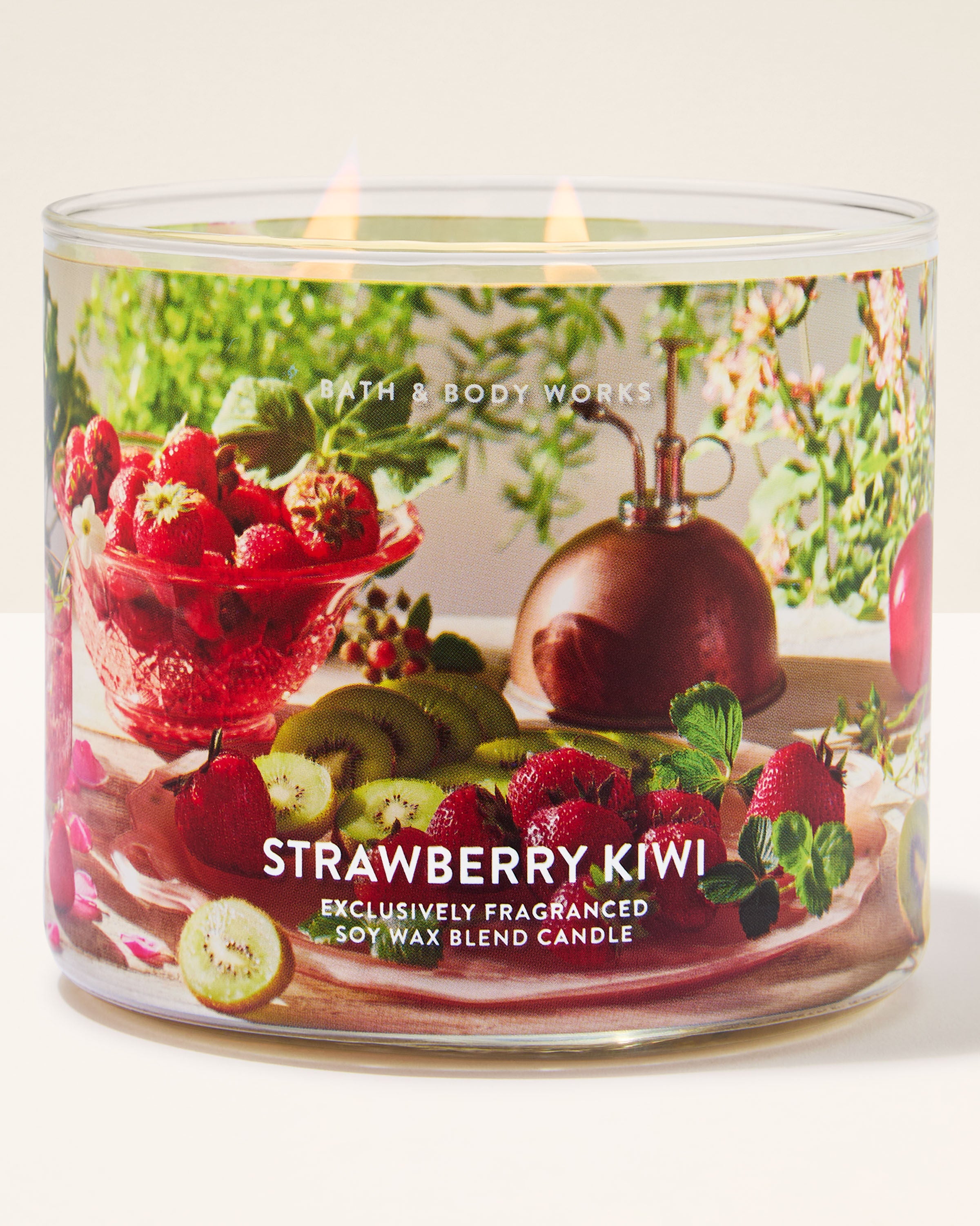 Strawberry Kiwi 3-Wick Candle | Bath & Body Works