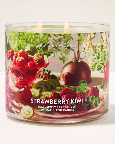 Strawberry Kiwi 3-Wick Candle