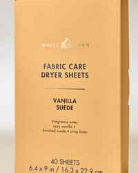Vanilla Suede Dryer Sheets