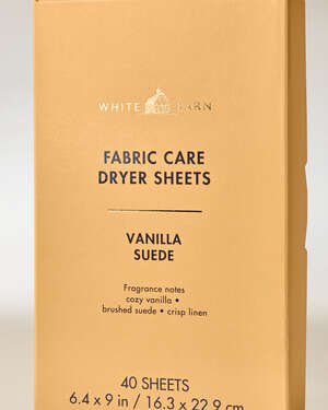 Vanilla Suede Dryer Sheets