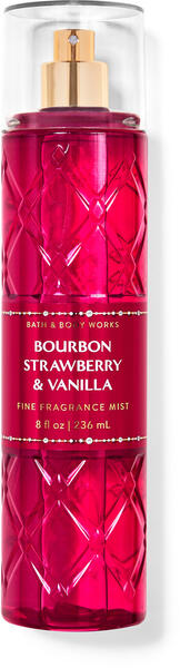 Bourbon Strawberry &amp; Vanilla Fine Fragrance Mist