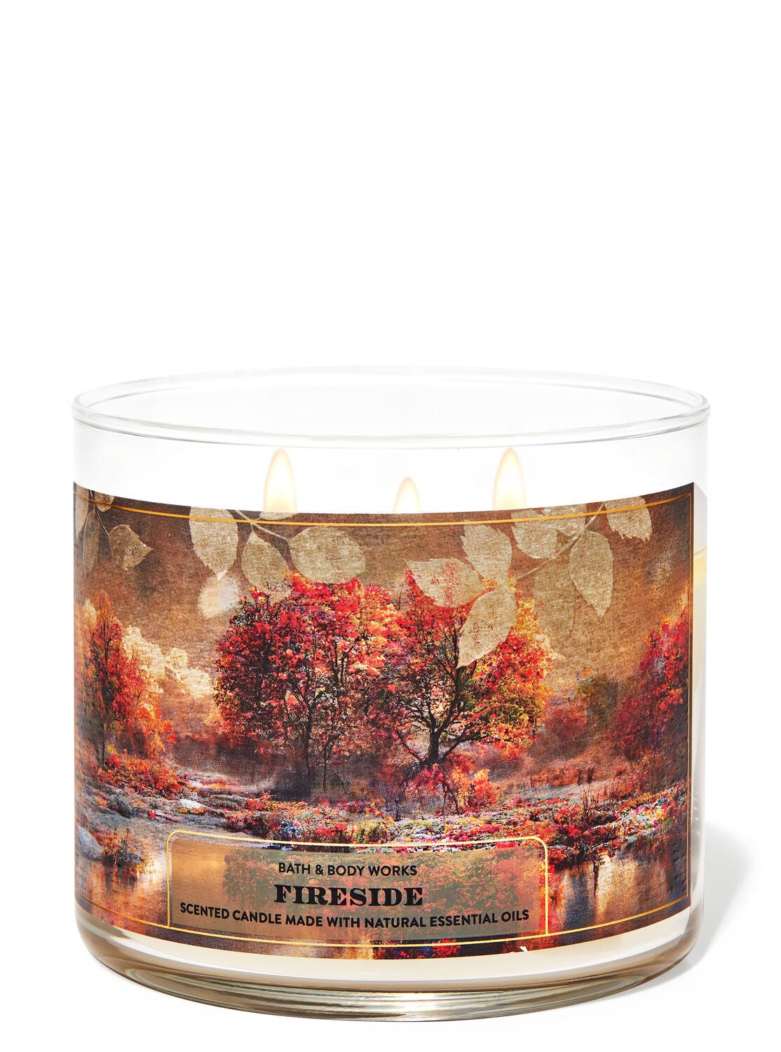 Fireside 3-Wick Candle