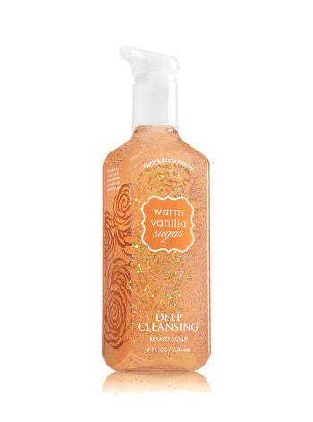 WARM VANILLA SUGAR Deep Cleansing Hand Soap