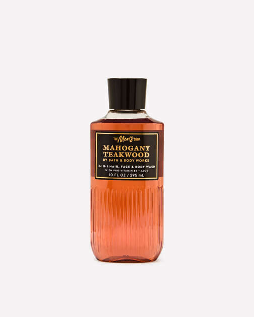 Mahogany Teakwood 3-in-1 Hair, Face & Body Wash