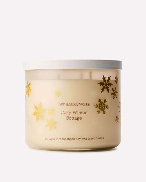 Cozy Winter Cottage 3-Wick Candle