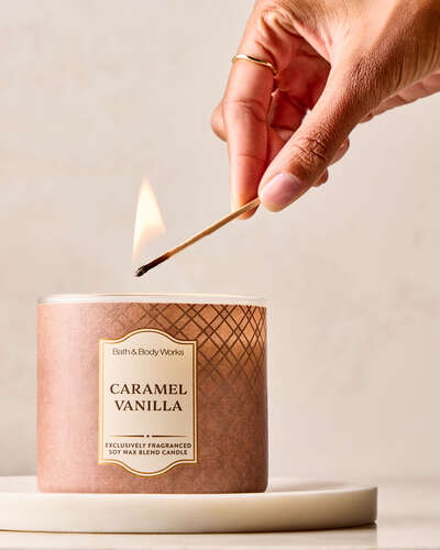 Caramel Vanilla 3-Wick Candle