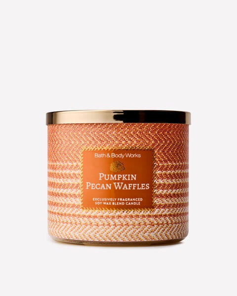 Pumpkin Pecan Waffles 3-Wick Candle