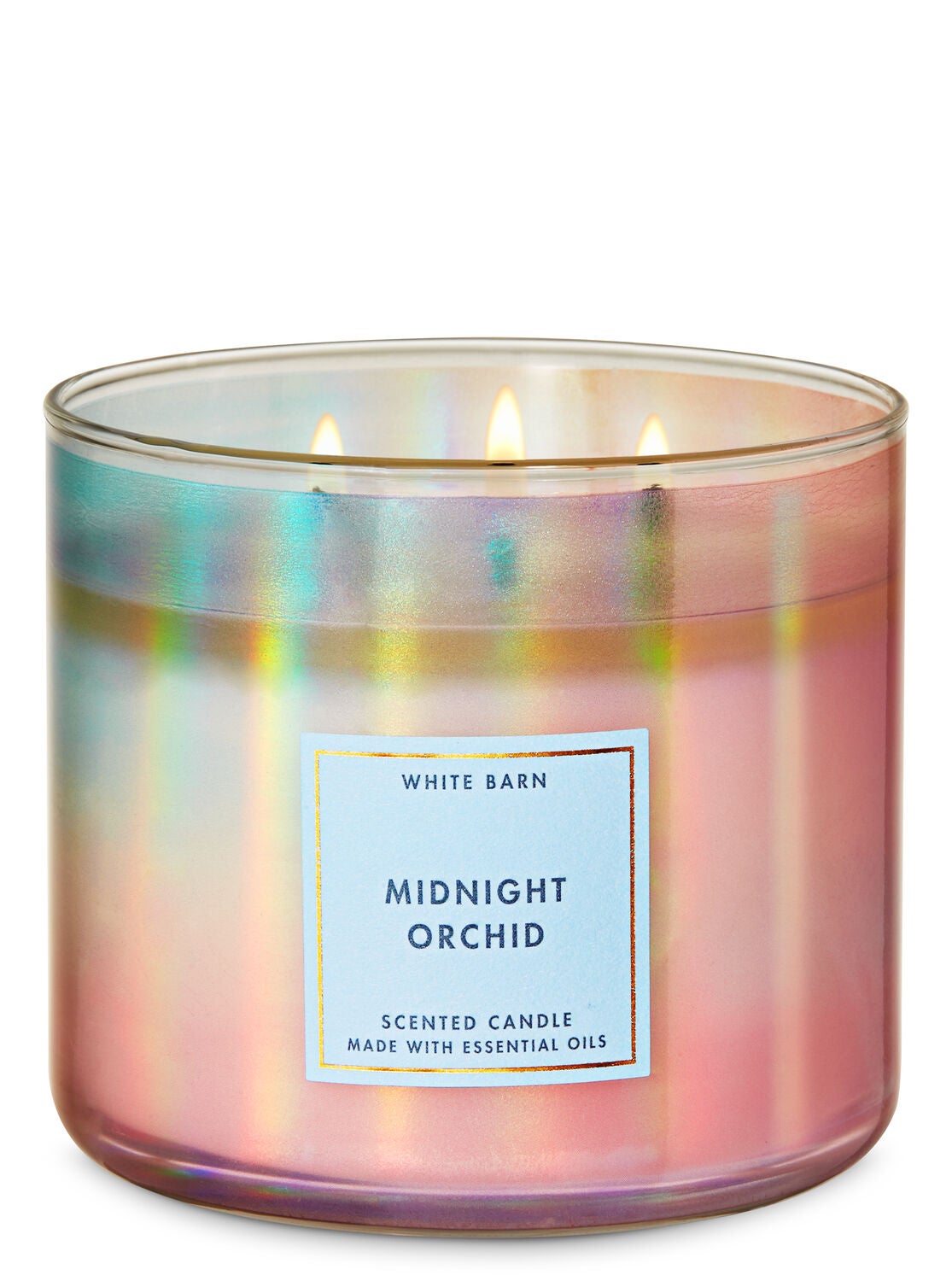Midnight Orchid 3-Wick Candle - Bath And Body Works