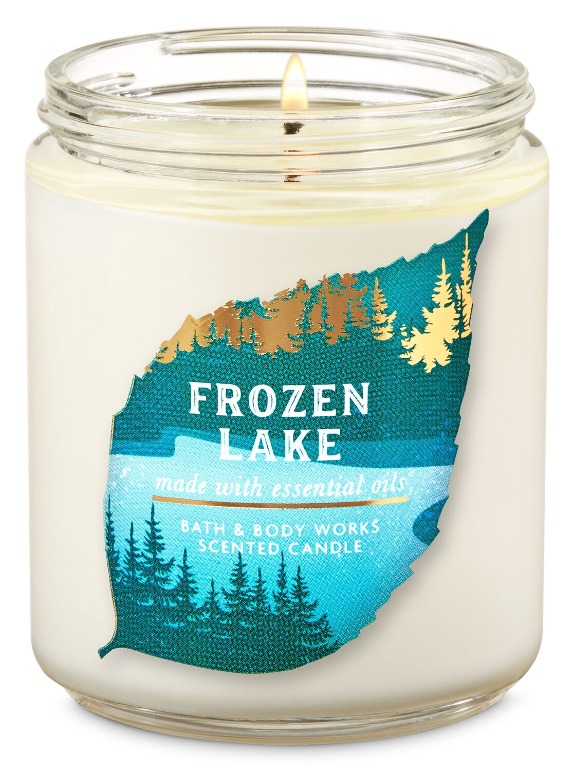 Frozen Lake Single Wick Candle Bath Body Works