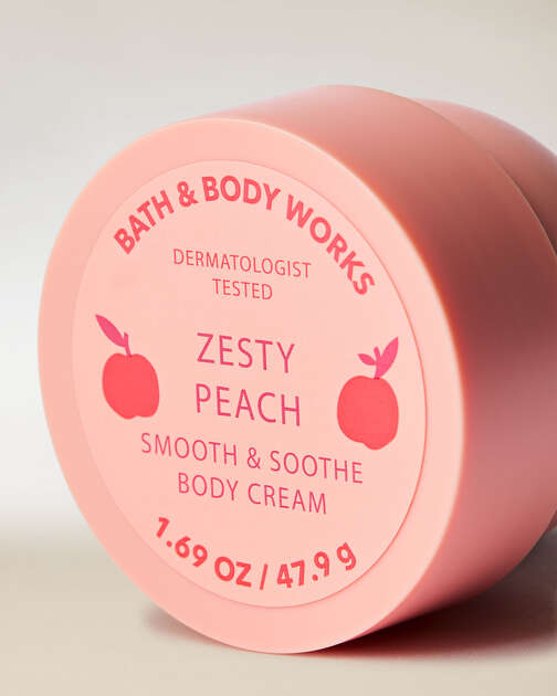 Zesty Peach Travel Size Smooth & Soothe Body Cream